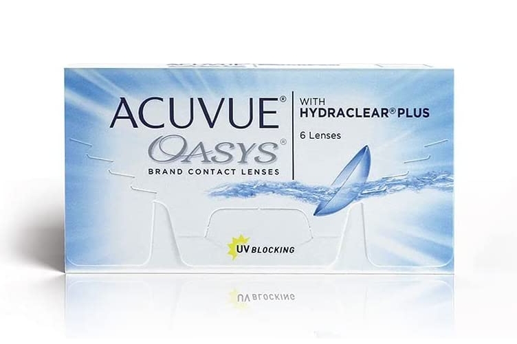Bijdragen Ondergeschikt Billy ACUVUE - Oasys with Hydraclear Plus - Two Week Reusable Contact Lenses ( 6 Lenses/Box ) Bijdragen Ondergeschikt Billy ACUVUE - Oasys with Hydraclear Plus - Two Week Reusable Contact Lenses ( 6 Lenses/Box )